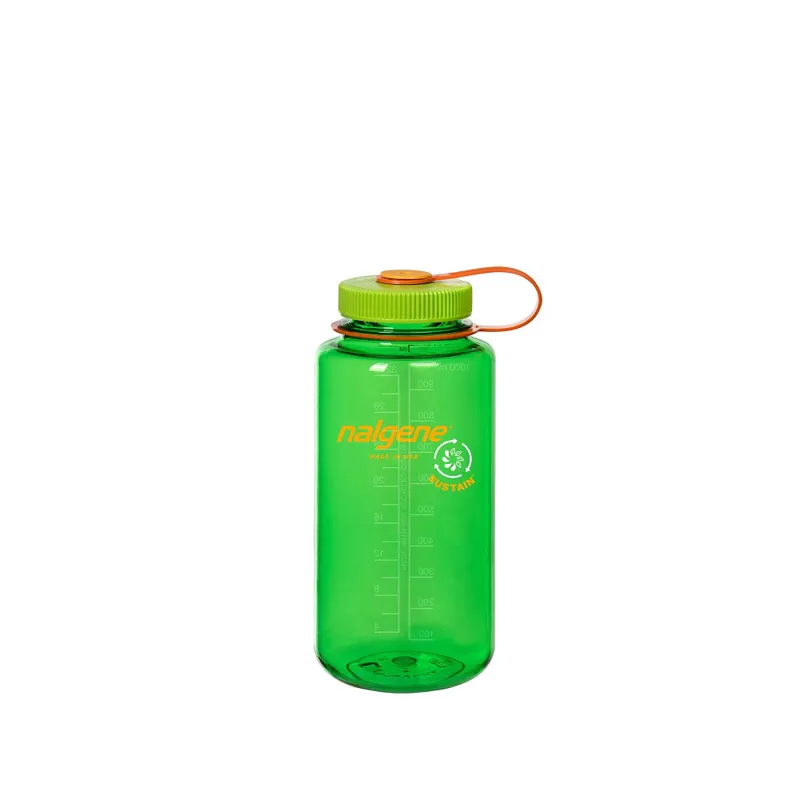 Nalgene Wide Mouth 1L Tritan Sustain Water Bottle Melon Ball
